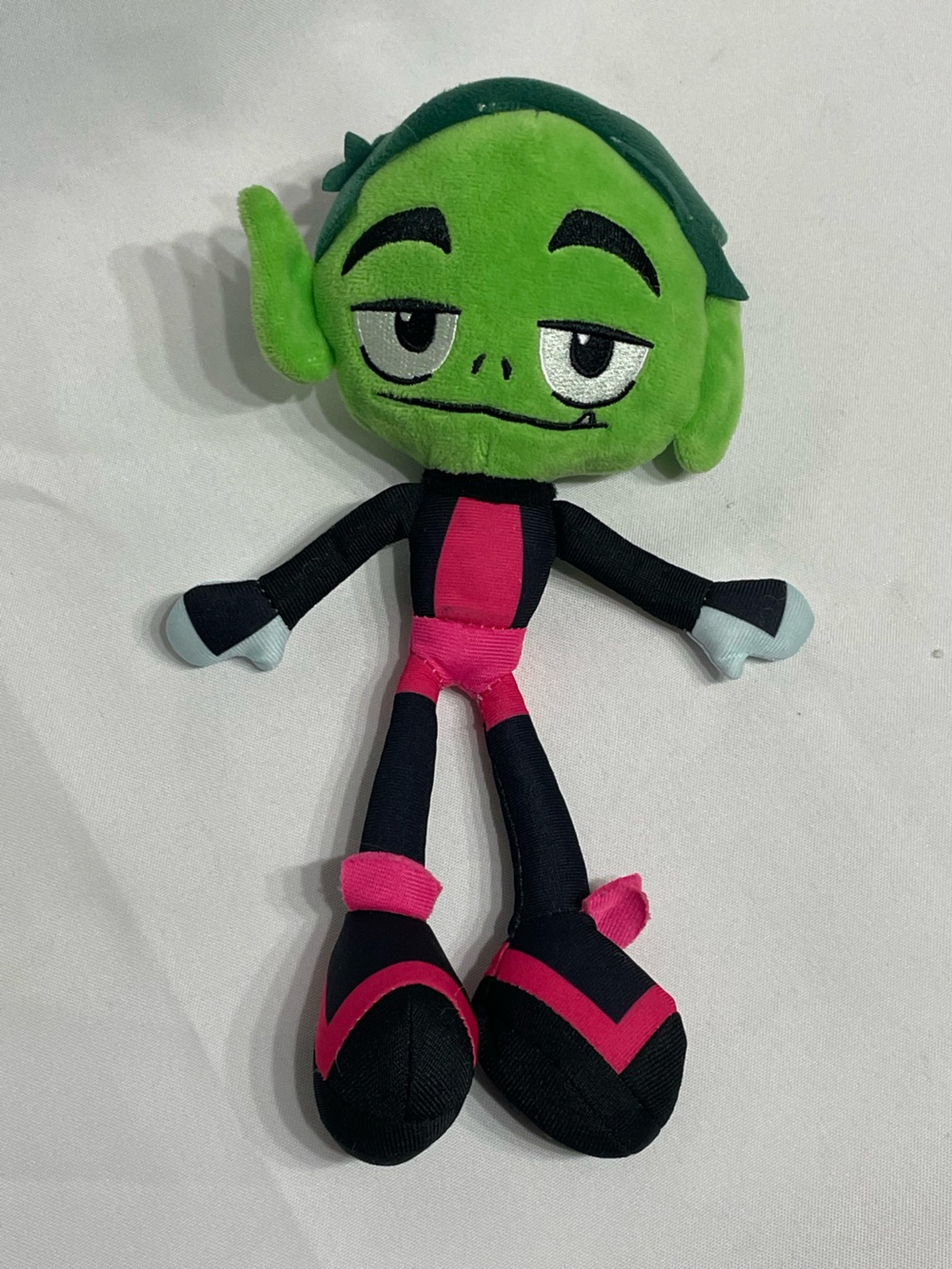10” Teen Titans GO! Beast Boy plush doll Excellent Condition